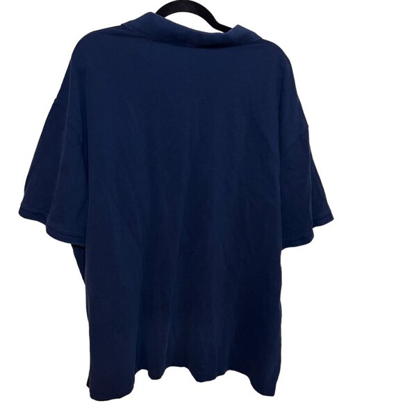 Men's Shirt by Foundry - Size 4XL - SHORT Sleeve Blue - Picture 3 of 3